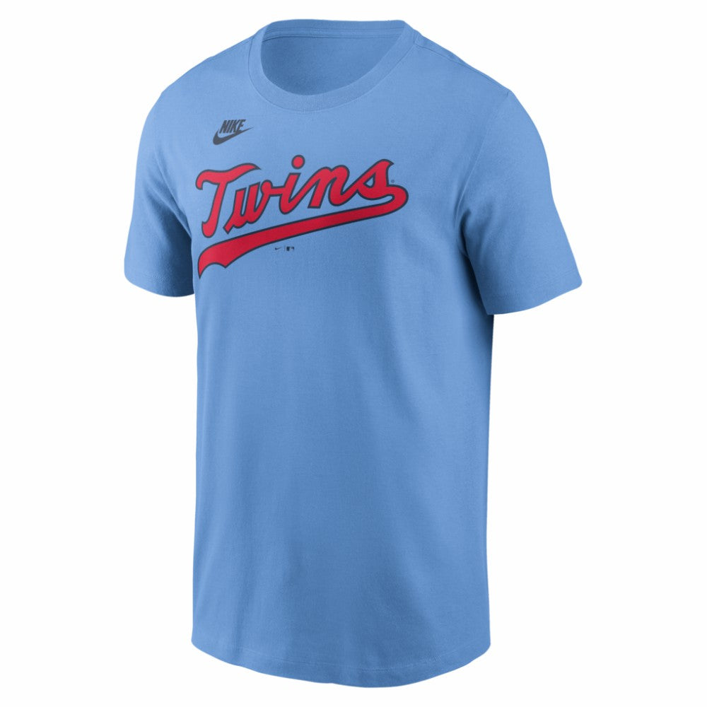 Kirby Puckett Minnesota Twins Nike Cooperstown Collection Name & Number T-Shirt - Light Blue - Nike Online