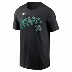 Jason Giambi Athletics Nike Cooperstown Collection Name & Number T-Shirt - Black - Nike Sale