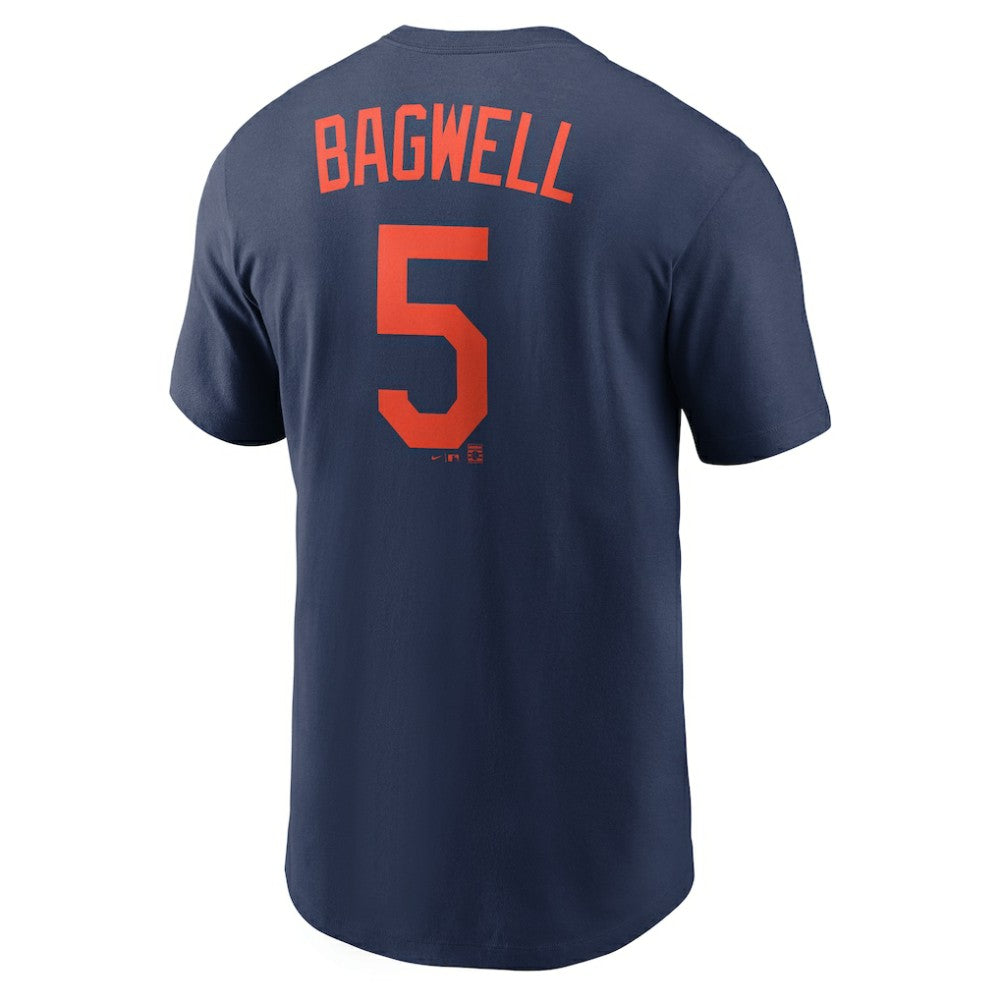 Jeff Bagwell Houston Astros Nike Cooperstown Collection Name & Number T-Shirt - Navy - Nike on Sale