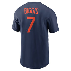 Craig Biggio Houston Astros Nike Cooperstown Collection Name & Number T-Shirt - Navy - Nike Discount