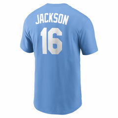 Bo Jackson Kansas City Royals Nike Cooperstown Collection Name & Number T-Shirt - Light Blue - Nike Discount