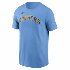 Robin Yount Milwaukee Brewers Nike Cooperstown Collection Name & Number T-Shirt - Powder Blue - Nike Discount