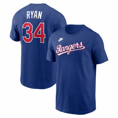 Nolan Ryan Texas Rangers Nike Cooperstown Collection Name & Number T-Shirt - Royal - Nike Discount