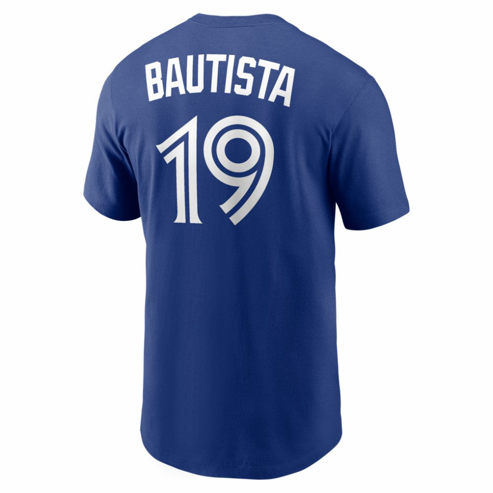 Jose Bautista Toronto Blue Jays Nike Cooperstown Collection Name & Number T-Shirt - Royal - Nike Lifestyle