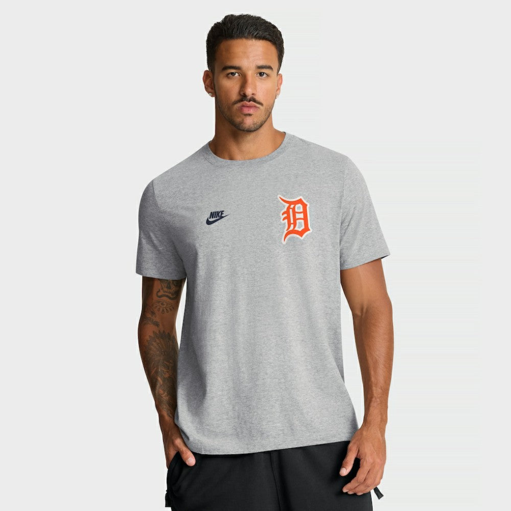 Detroit Tigers Nike Cooperstown 2-Hit T-Shirt - Heather Gray - Nike Sale