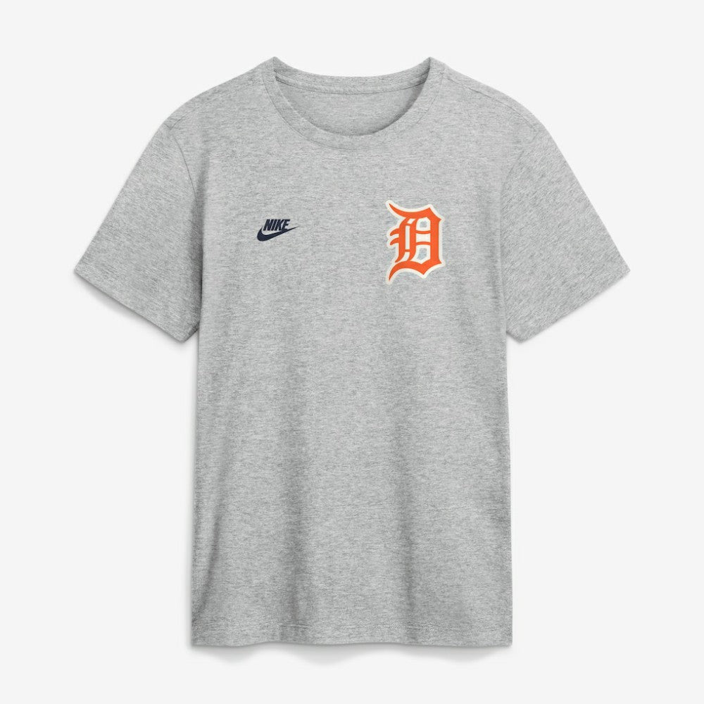 Detroit Tigers Nike Cooperstown 2-Hit T-Shirt - Heather Gray - Nike Sale