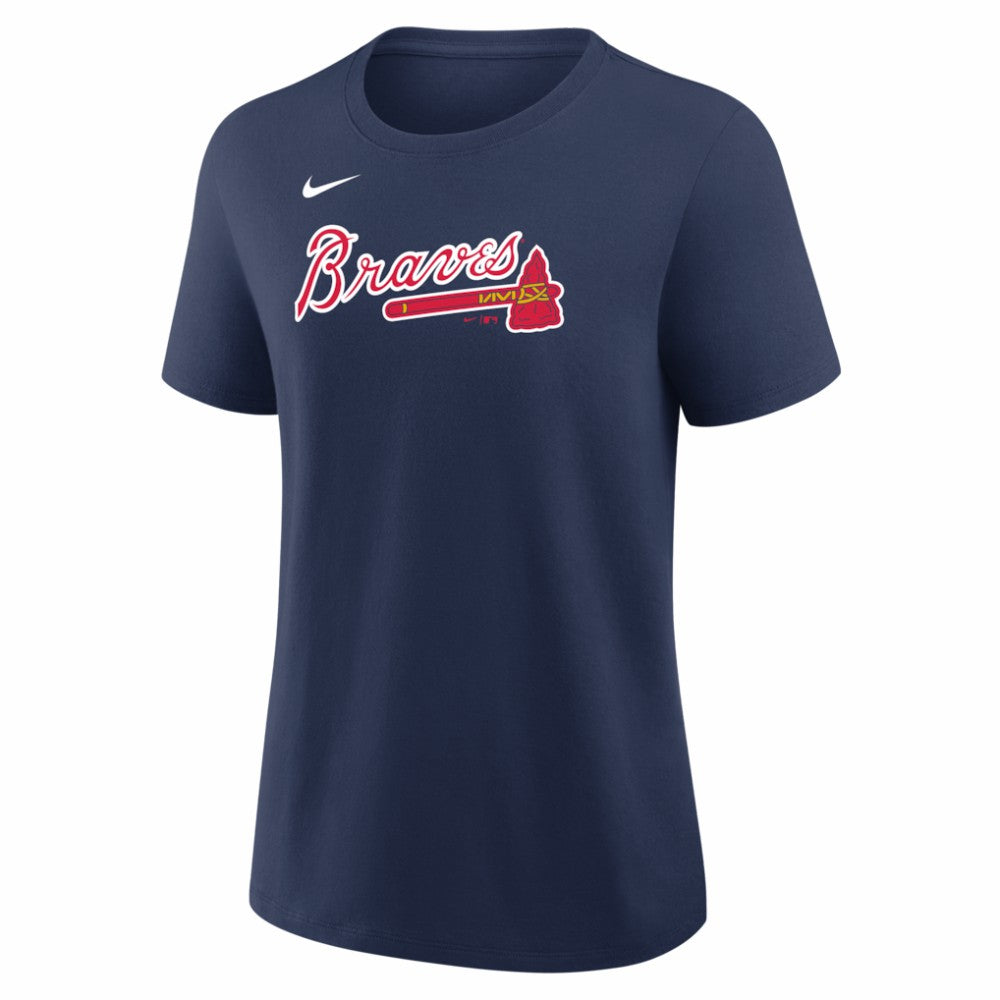 Austin Riley Atlanta Braves Nike Women's Name & Number T-Shirt - Navy - Nike on Sale