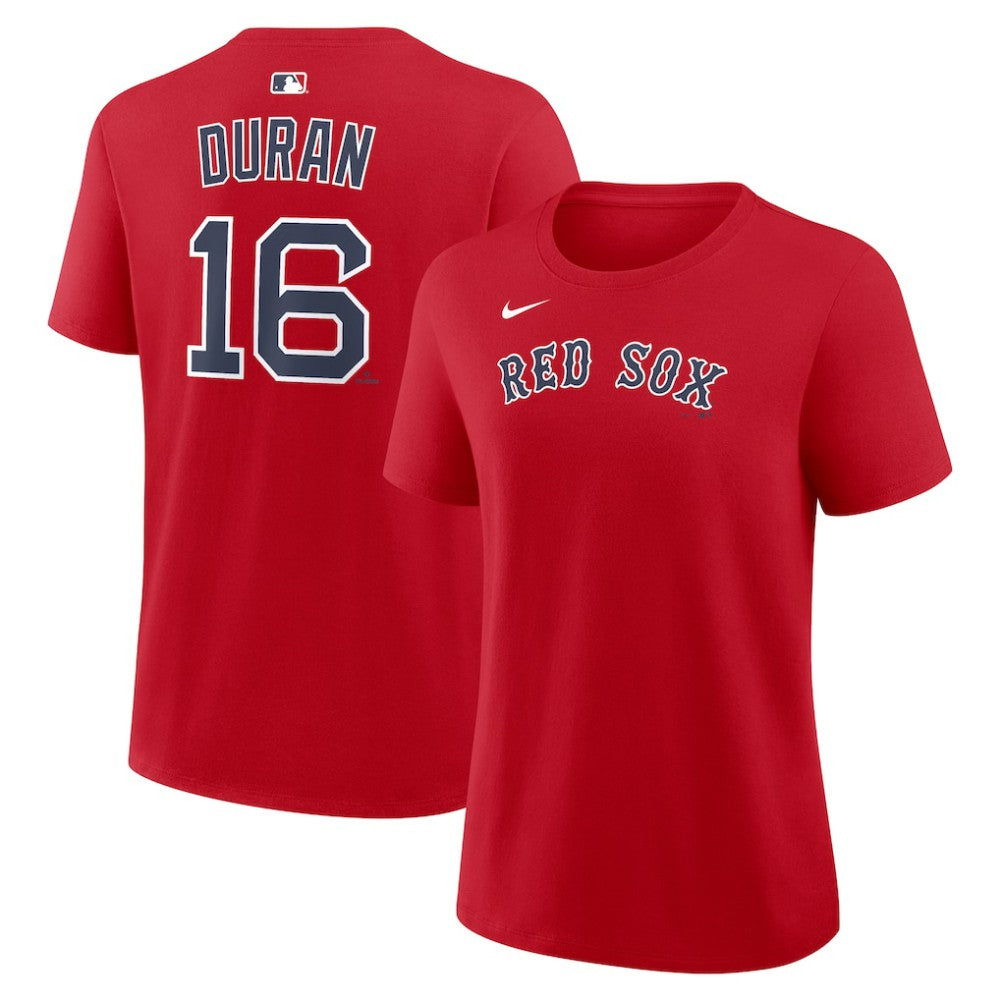Jarren Duran Boston Red Sox Nike Women's Name & Number T-Shirt - Red - Nike Online
