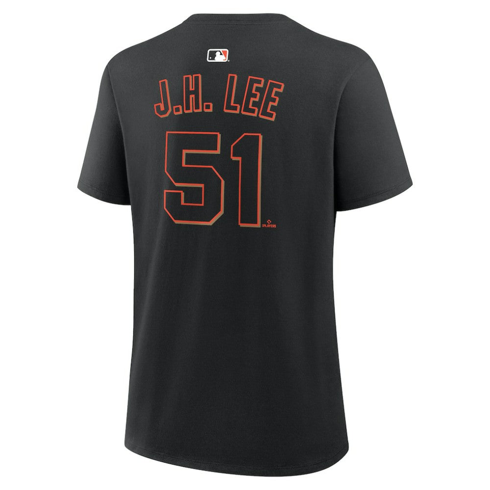 Jung Hoo Lee San Francisco Giants Nike Women's Name & Number T-Shirt - Black - Nike Discount