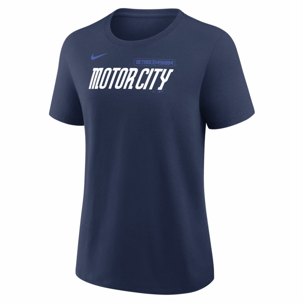 Tarik Skubal Detroit Tigers Nike Women's City Connect Name & Number T-Shirt - Navy - Nike on Sale
