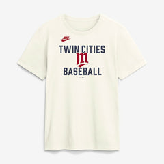 Minnesota Twins Nike Cooperstown Collection ‘70s Inspired T-Shirt - Cream - Nike Sale