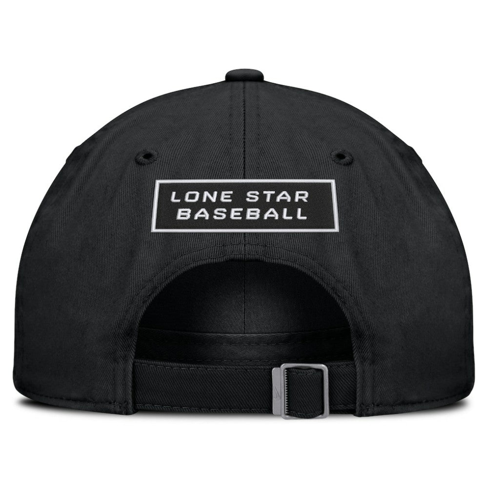 Texas Rangers Nike Primetime Club Adjustable Hat - Black - Nike Discount