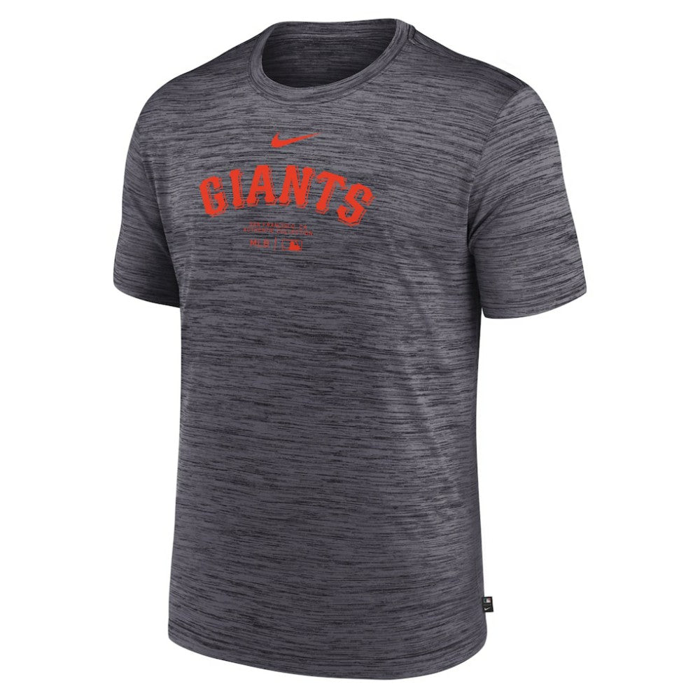 San Francisco Giants Nike Authentic Collection Velocity Performance Practice T-Shirt - Charcoal - Nike Lifestyle