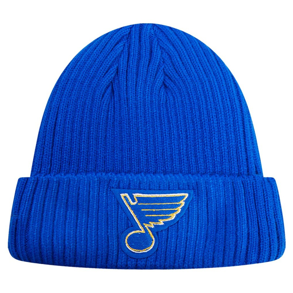 St. Louis Blues Pro Standard Classic Core Cuffed Knit Hat - Royal - NHL 200144471