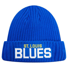 St. Louis Blues Pro Standard Classic Core Cuffed Knit Hat - Royal - NHL 200144471