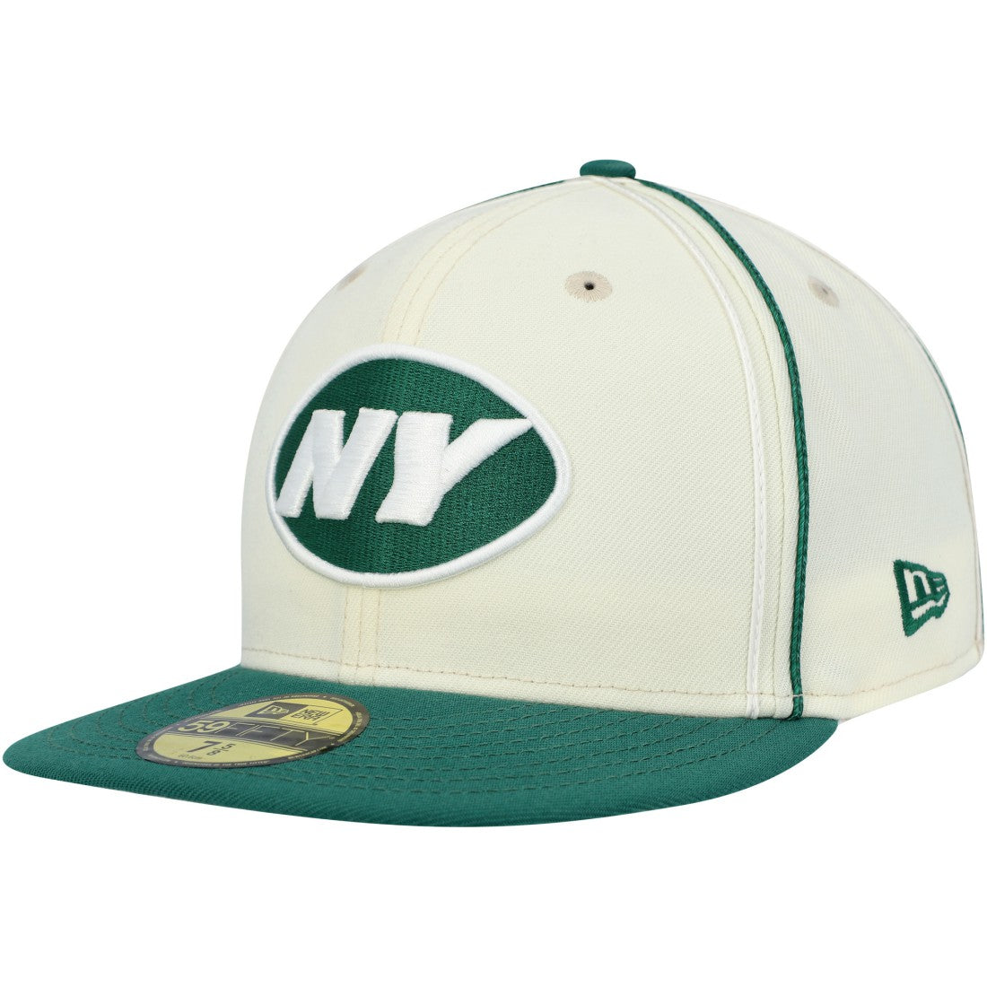 New York Jets New Era Soutache 59FIFTY Fitted Hat Green