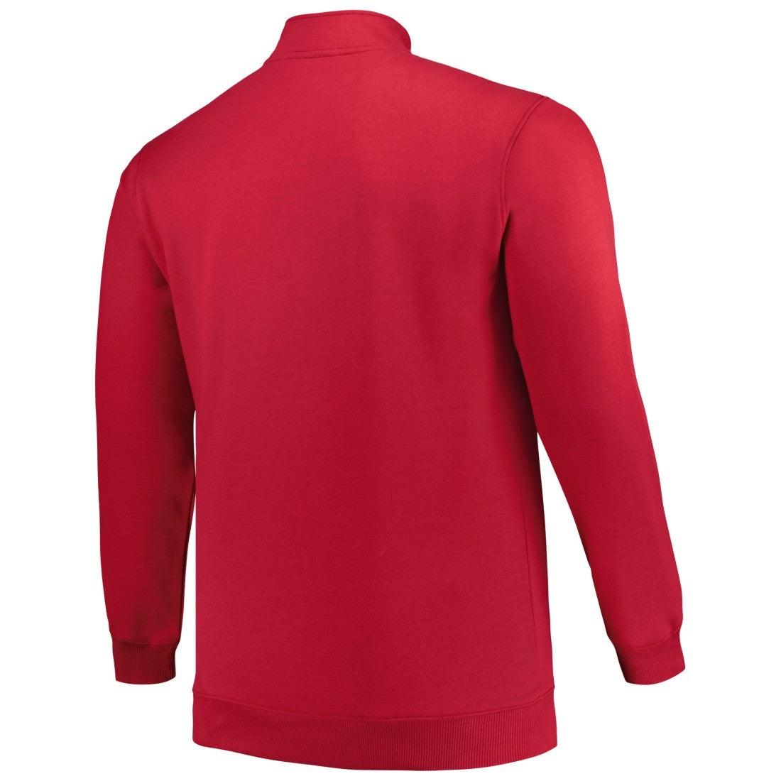 Tampa Bay Buccaneers Profile Big & Tall Fleece Quarter-Zip Jacket Red