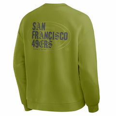 Fanatics San Francisco 49ers Oversized Type Play Multi Sweatshirt Green