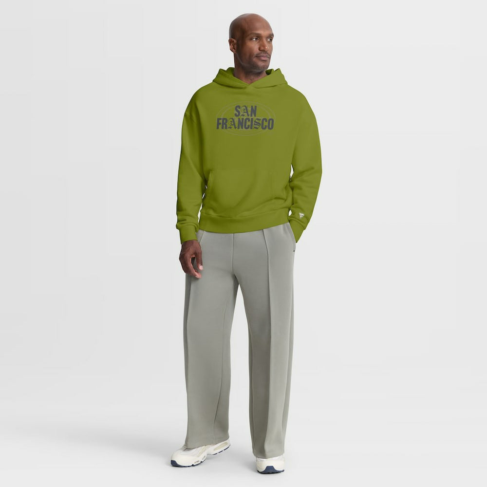 Fanatics San Francisco 49ers Oversized Type Play Location Hoodie Green