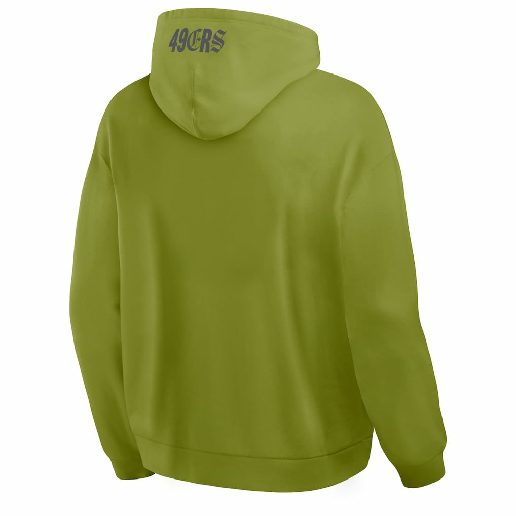 Fanatics San Francisco 49ers Oversized Type Play Location Hoodie Green