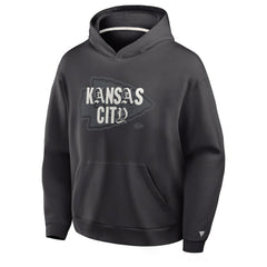 Fanatics Kansas City Chiefs Oversized Type Play Location Hoodie Black