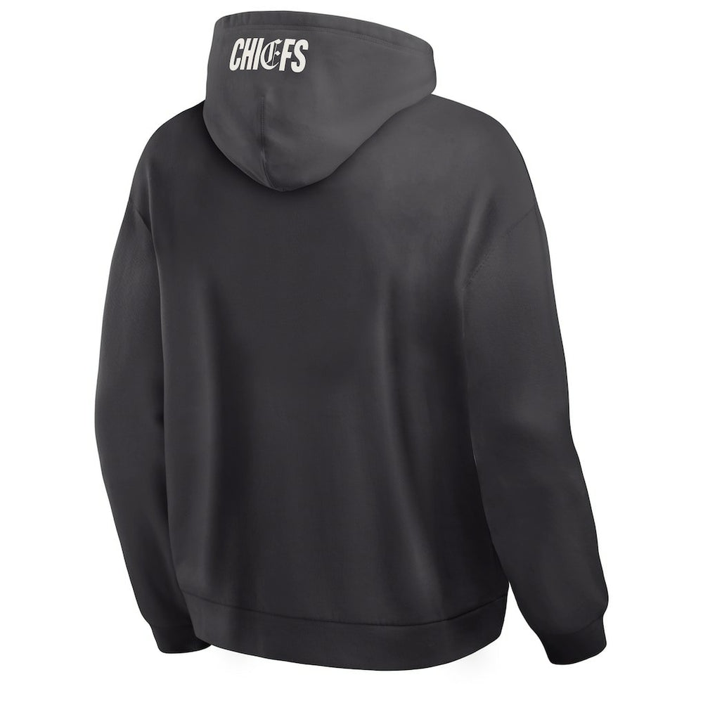 Fanatics Kansas City Chiefs Oversized Type Play Location Hoodie Black