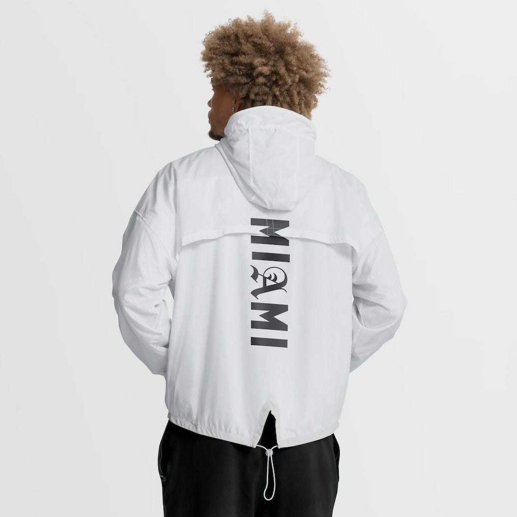 Fanatics Miami Dolphins Type Play Down Full-Zip Jacket White