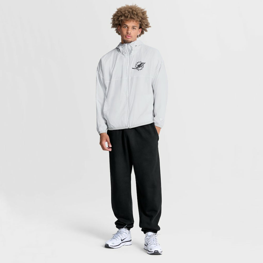 Fanatics Miami Dolphins Type Play Down Full-Zip Jacket White