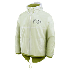 Fanatics Kansas City Chiefs Type Play Down Full-Zip Jacket White