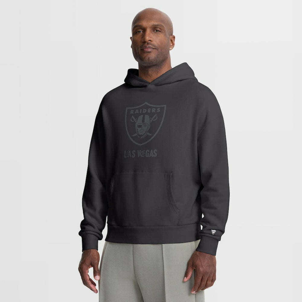 Fanatics Las Vegas Raiders Oversized Type Play Location Hoodie Black