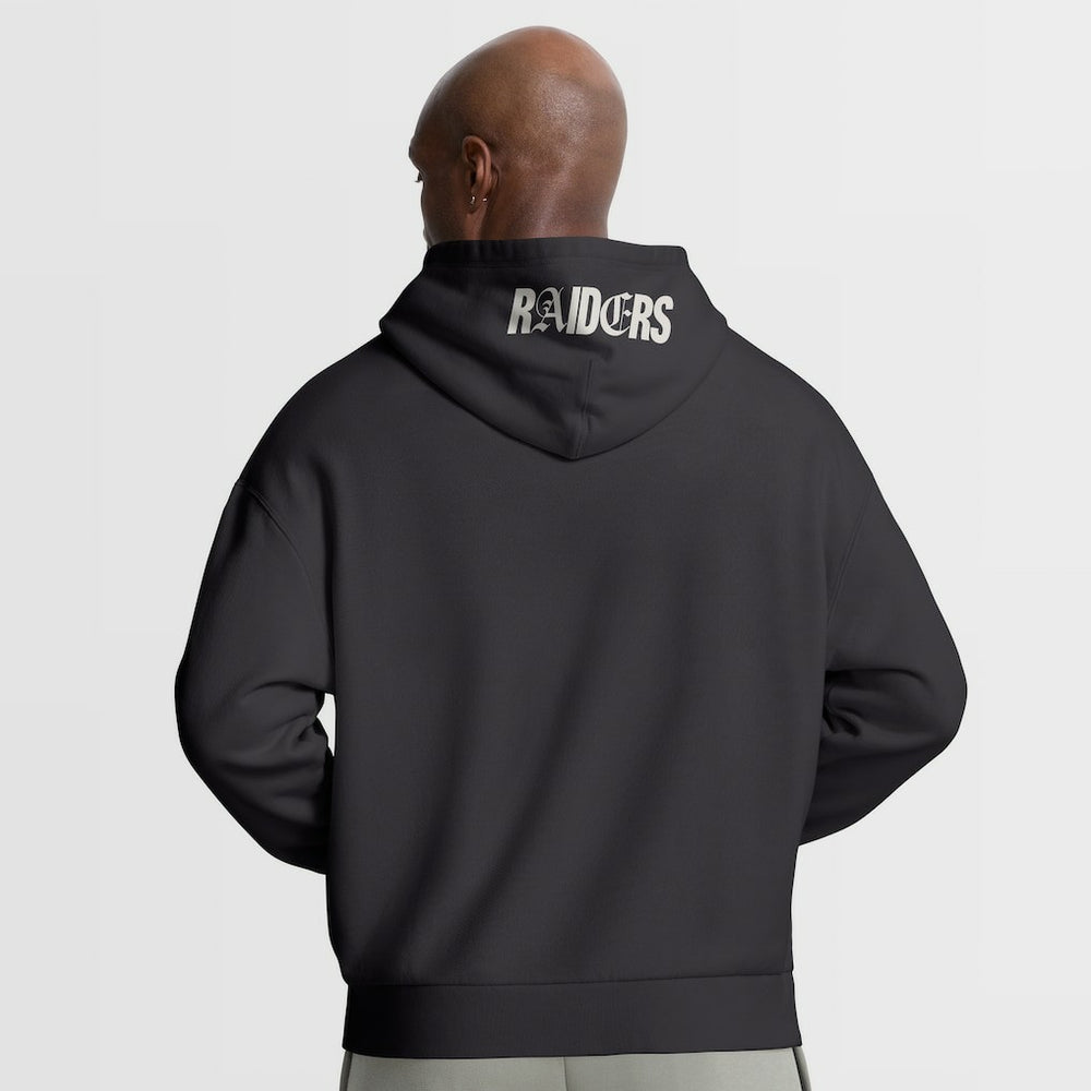 Fanatics Las Vegas Raiders Oversized Type Play Location Hoodie Black