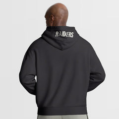 Fanatics Las Vegas Raiders Oversized Type Play Location Hoodie Black