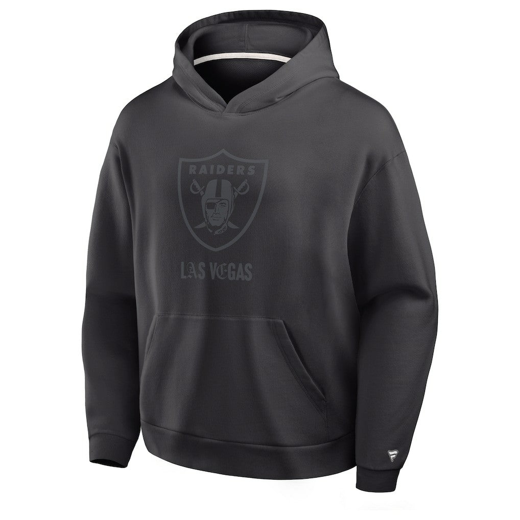 Fanatics Las Vegas Raiders Oversized Type Play Location Hoodie Black