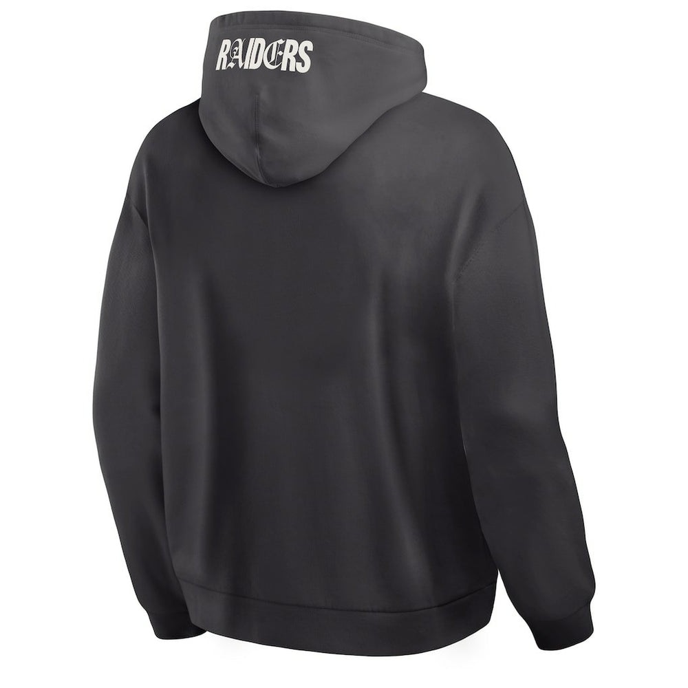Fanatics Las Vegas Raiders Oversized Type Play Location Hoodie Black