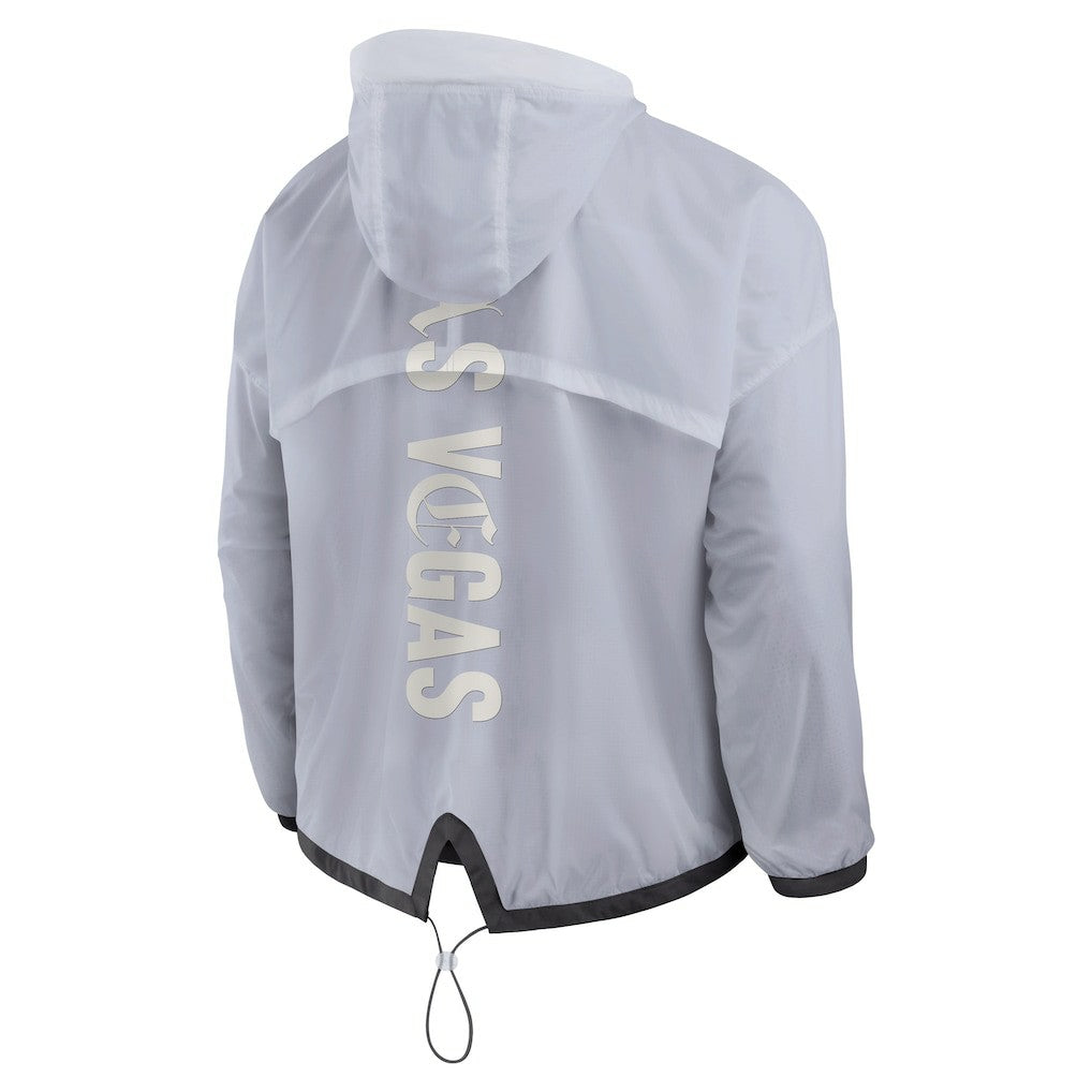 Fanatics Las Vegas Raiders Type Play Down Full-Zip Jacket White