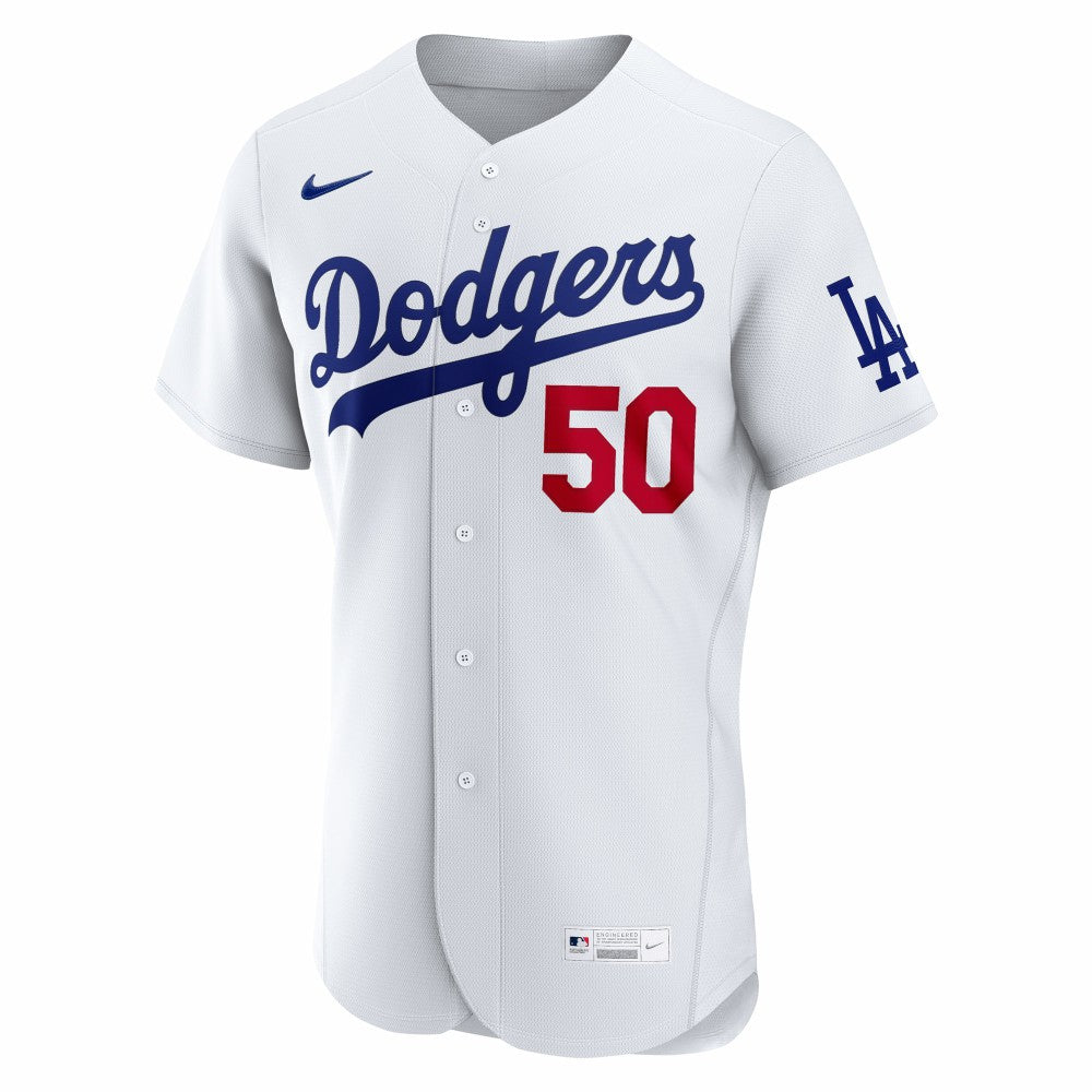Mookie Betts Los Angeles Dodgers Nike Home Authentic Jersey - White - Nike Discount