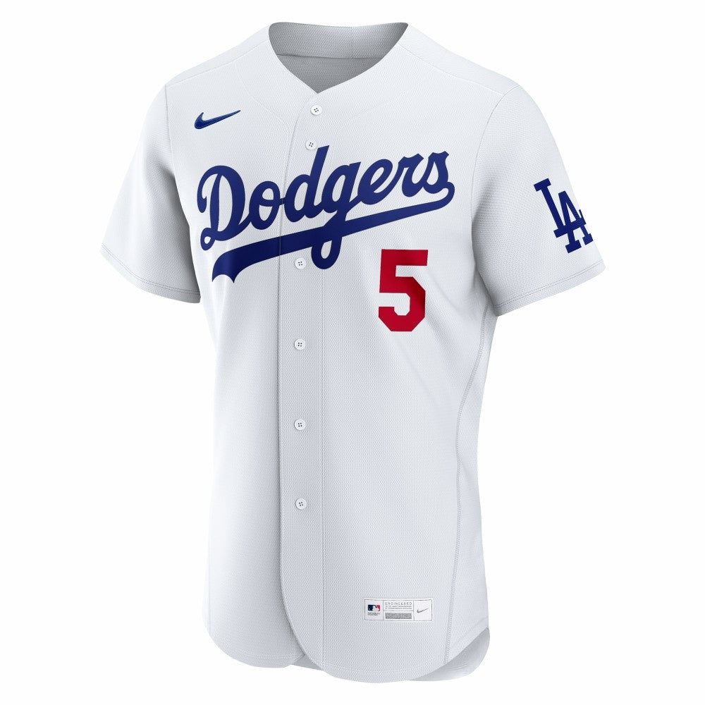 Freddie Freeman Los Angeles Dodgers Nike Home Authentic Jersey - White - Nike Lifestyle
