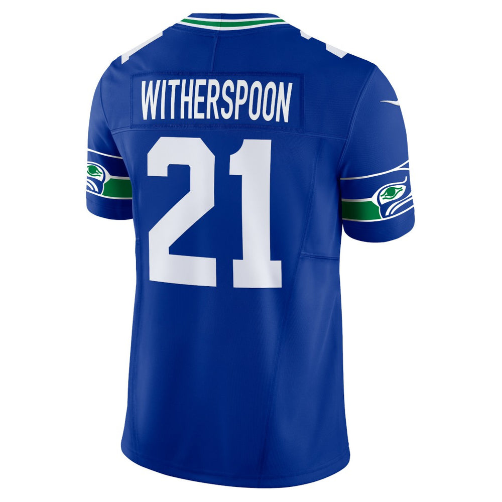 Nike Devon Witherspoon Seattle Seahawks Alternate Vapor F.U.S.E. Limited Jersey Royal
