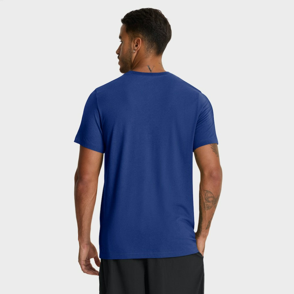 Los Angeles Dodgers Nike Tri-Blend Logo T-Shirt - Royal - Nike Sale