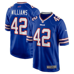 Nike Dorian Williams Buffalo Bills Home Game Jersey Royal