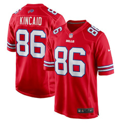 Nike Dalton Kincaid Buffalo Bills Alternate Game Jersey Red