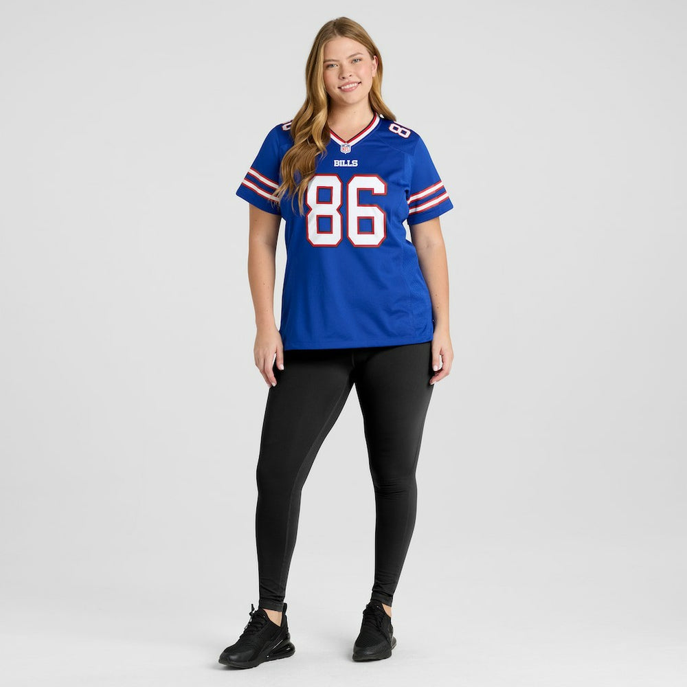 Nike Dalton Kincaid Buffalo Bills Women's Home Game Jersey Royal