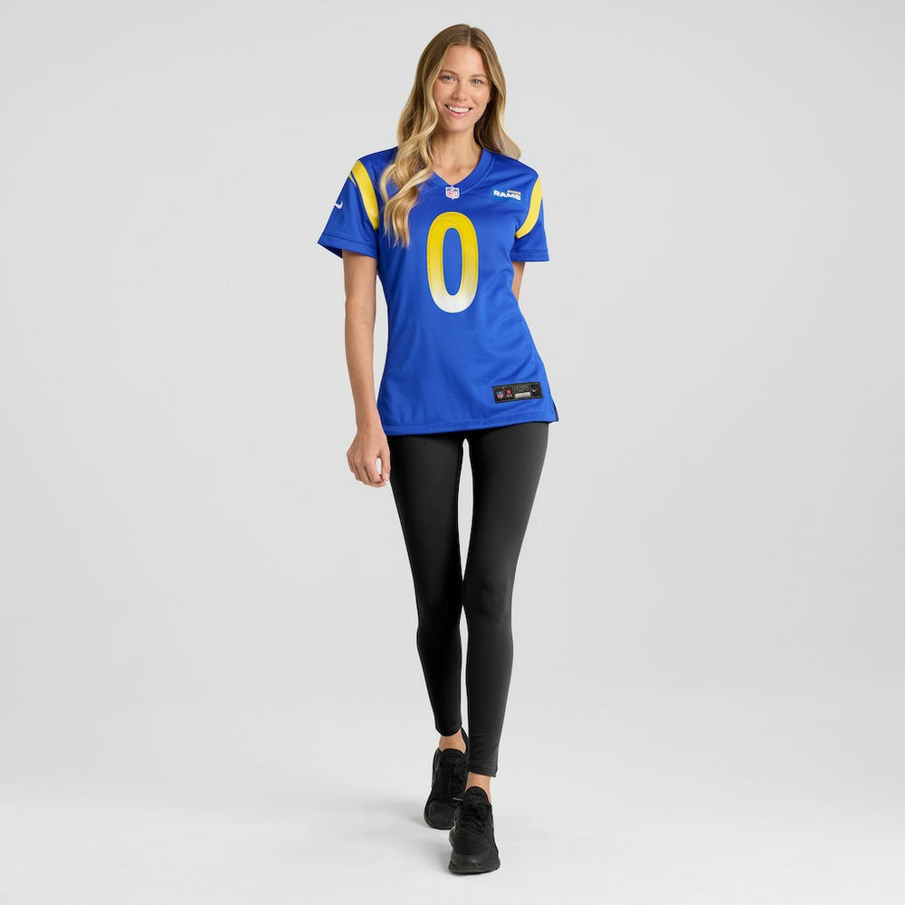 Nike Byron Young Los Angeles Rams Women's Home Game Jersey Royal