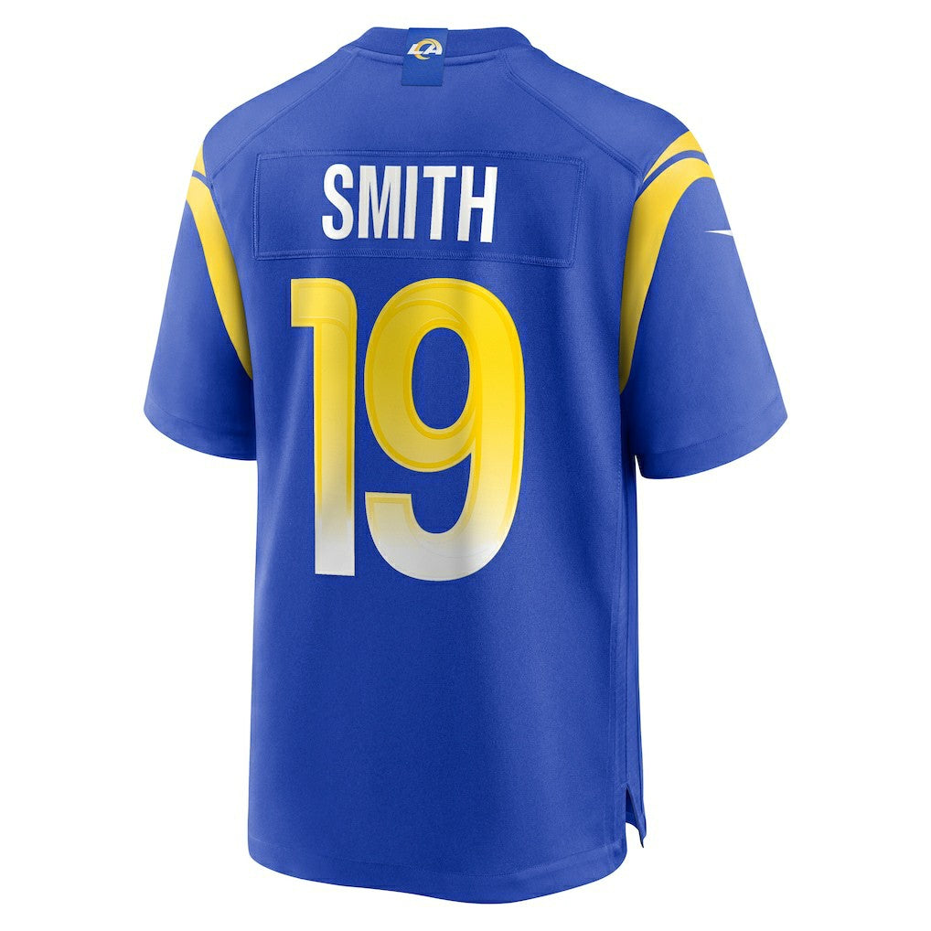 Nike Xavier Smith Los Angeles Rams Home Game Jersey Royal