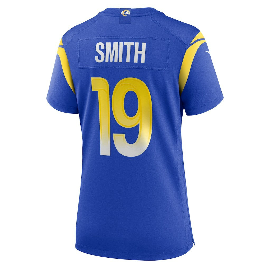 Nike Xavier Smith Los Angeles Rams Women's Home Game Jersey Royal