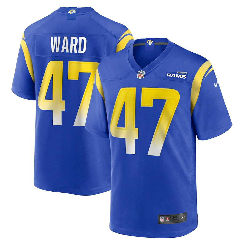 Nike Alex Ward Los Angeles Rams Home Game Jersey Royal