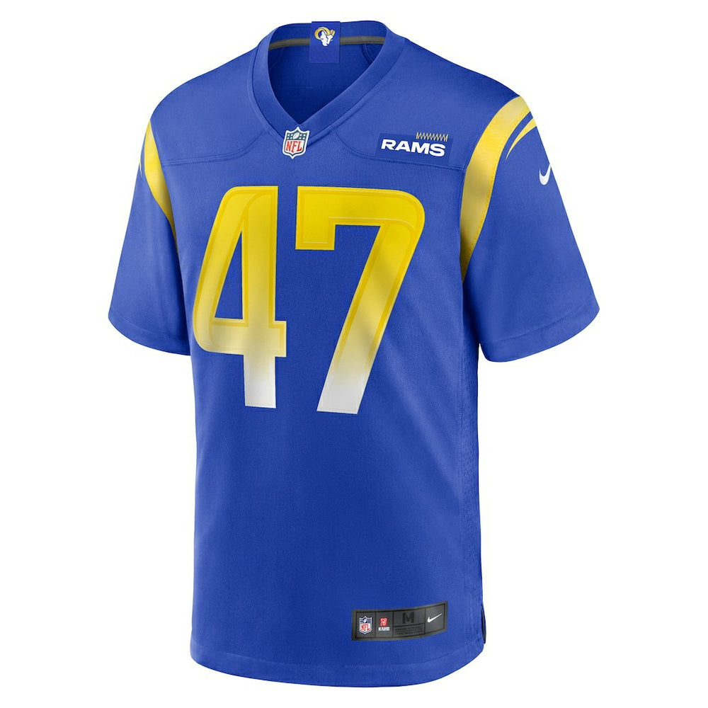 Nike Alex Ward Los Angeles Rams Home Game Jersey Royal