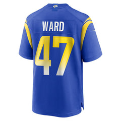 Nike Alex Ward Los Angeles Rams Home Game Jersey Royal