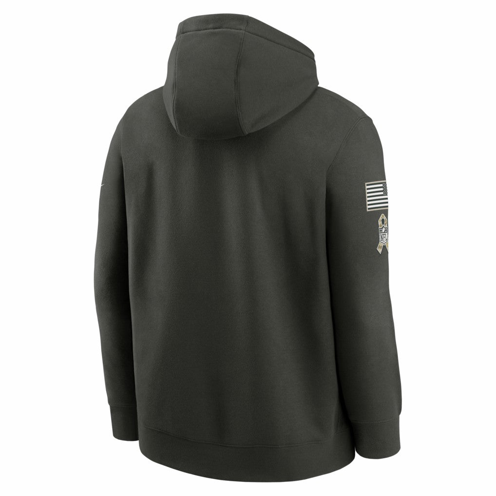 Nike Indianapolis Colts Salute To Service Club Fleece Hoodie Olive