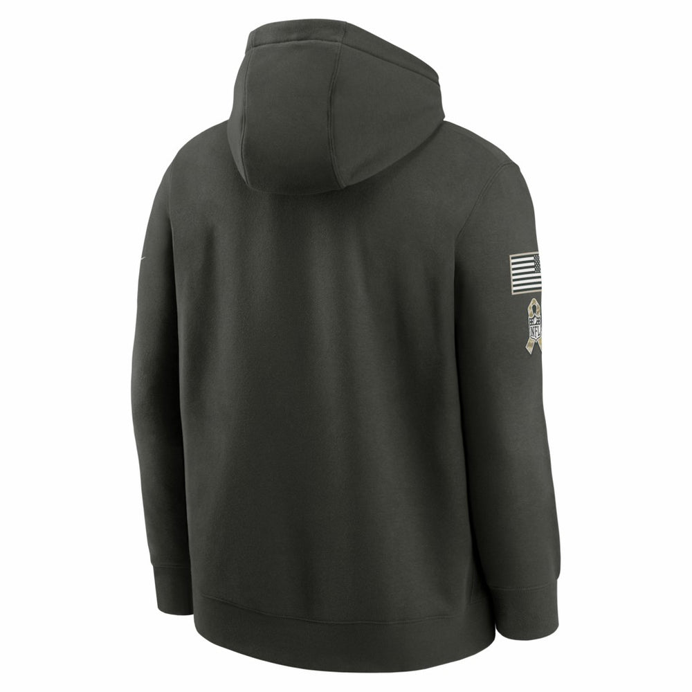 Nike Indianapolis Colts Salute To Service Club Fleece Hoodie Olive